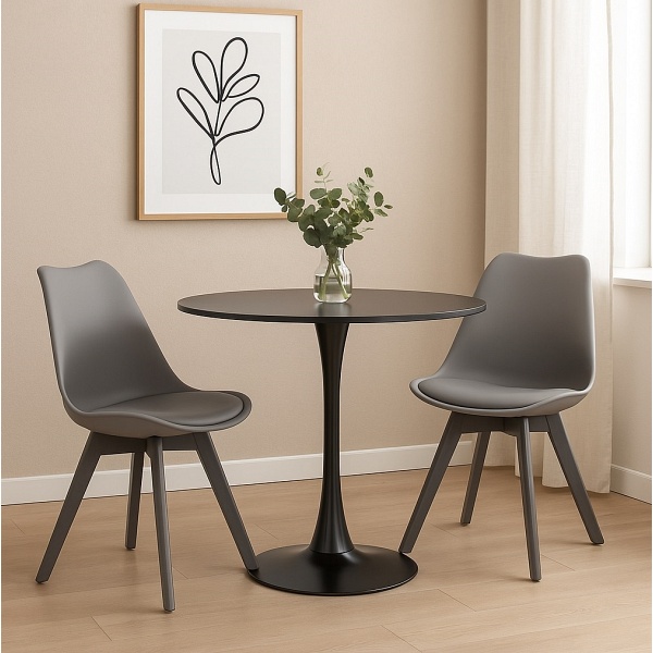 Stół Simplet Skinny Black 90cm - Simplet